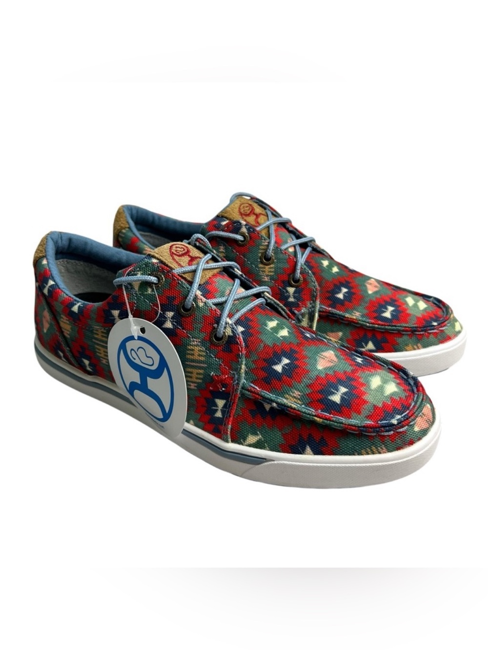 Hooey By Twisted X NWT Aztec Lace Up Lopers Casual W Size 8.5 Western Shoes